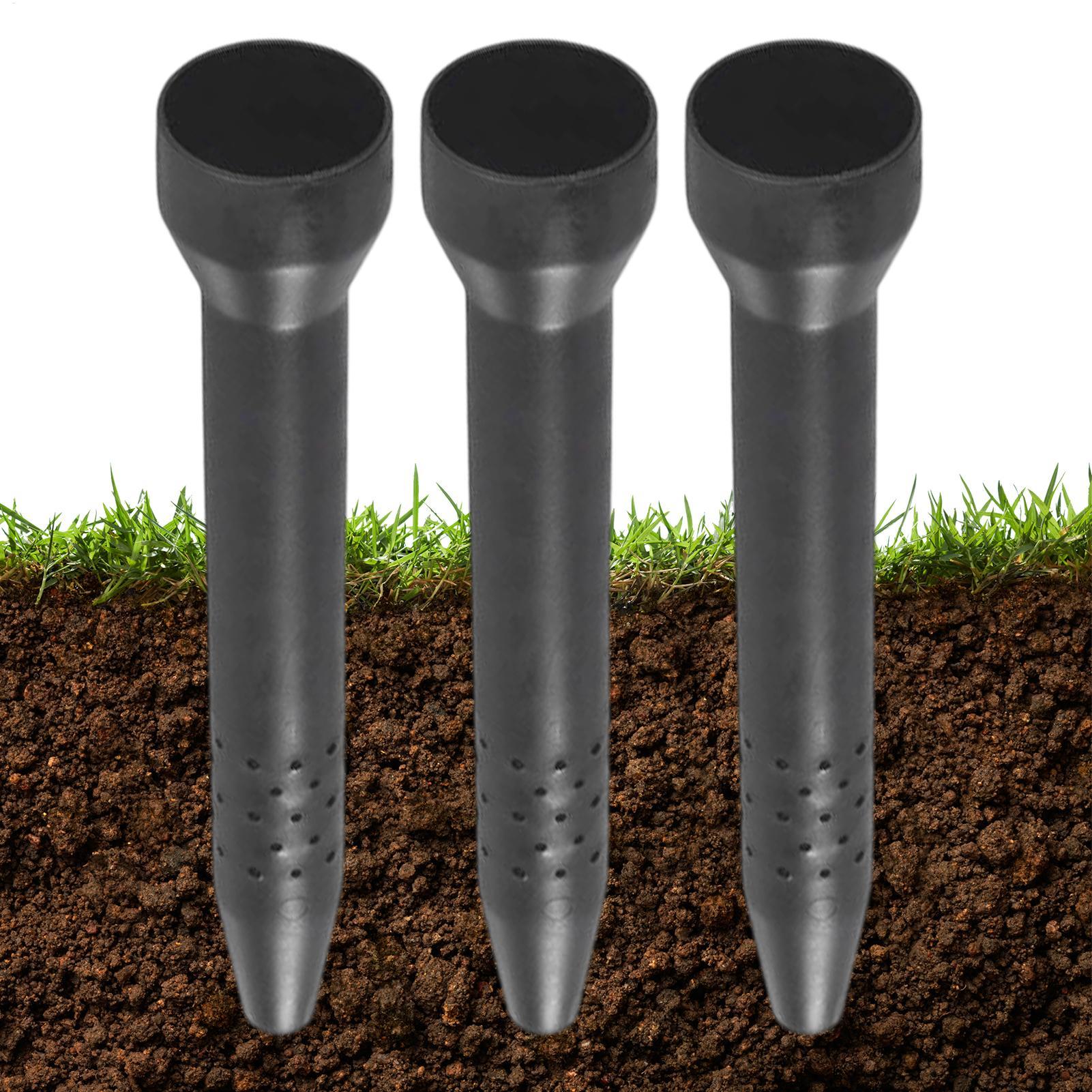Smart Garden Sprinkler System - Garten-Bewässerungsspitzen 3er-Pack, Wurzelbewässerungsstecker, Outdoor-Pflanzgefäß-Wasserversorgungssystem für Topfpflanzen,