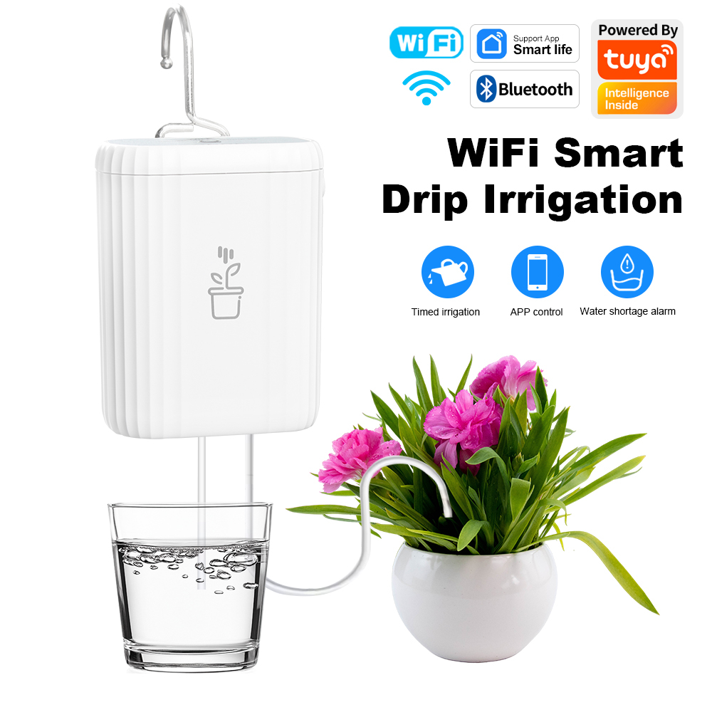 Smart Garden Timer - WLAN-Smart-Tropfbewässerungssystem Automatisches Garten-Pflanzen- und Blumenbewässerungssystem Sprinkler-Tropfbewässerungsgerät