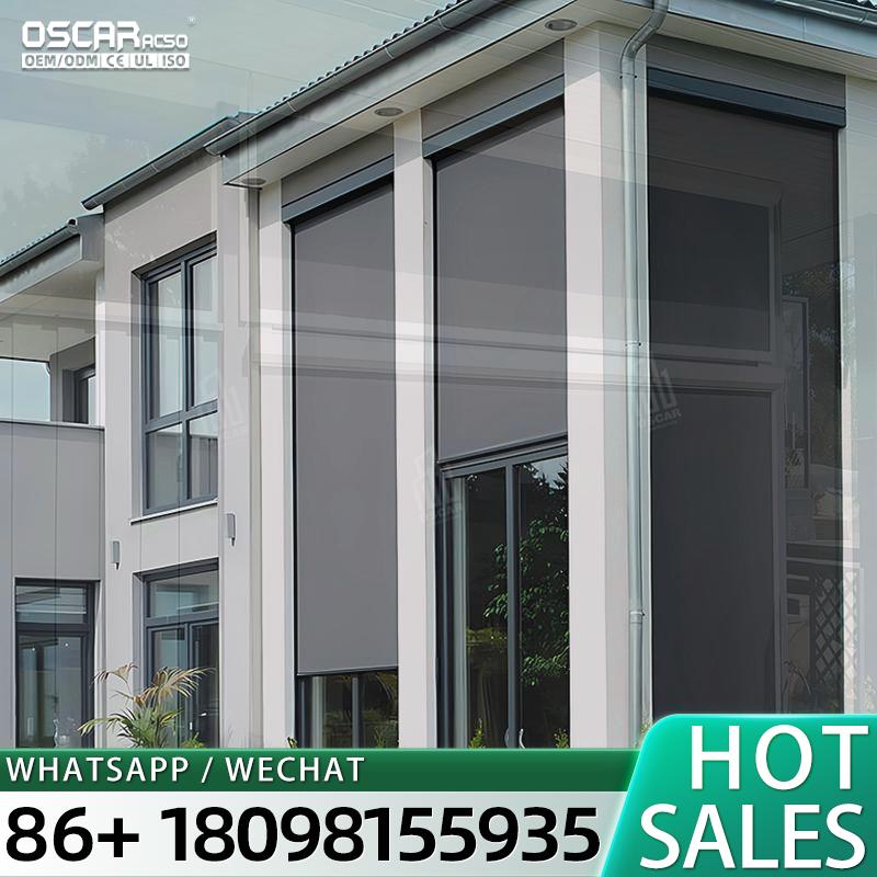 Smart Garden Electric Pergola - Großhandel Luxuriöse Outdoor-Aluminium-Lamellenpergola mit Intelligenten Jalousien