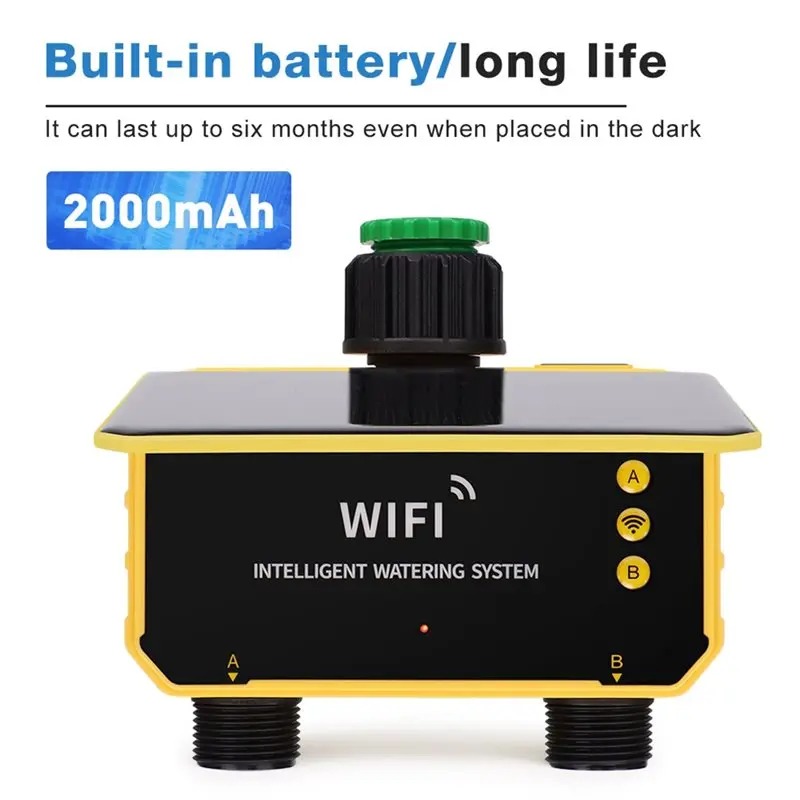 1/2 Ausgänge WLAN Solar-Bewäss – Smart Garden Lock Bewertung und Preis