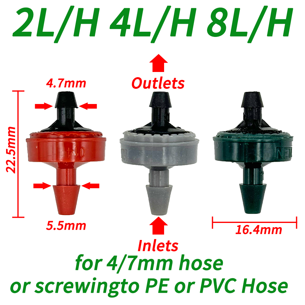 20-50 stücke Gewächshaus 8L/H  – Smart Garden Sprinkler System Bewertung und Preis