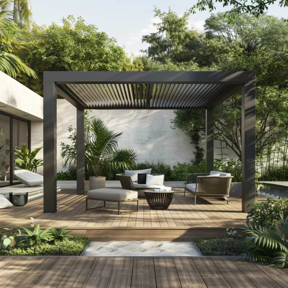 Elektrische Smarte Aluminium-P – Smart Garden Electric Pergola Bewertung und Preis
