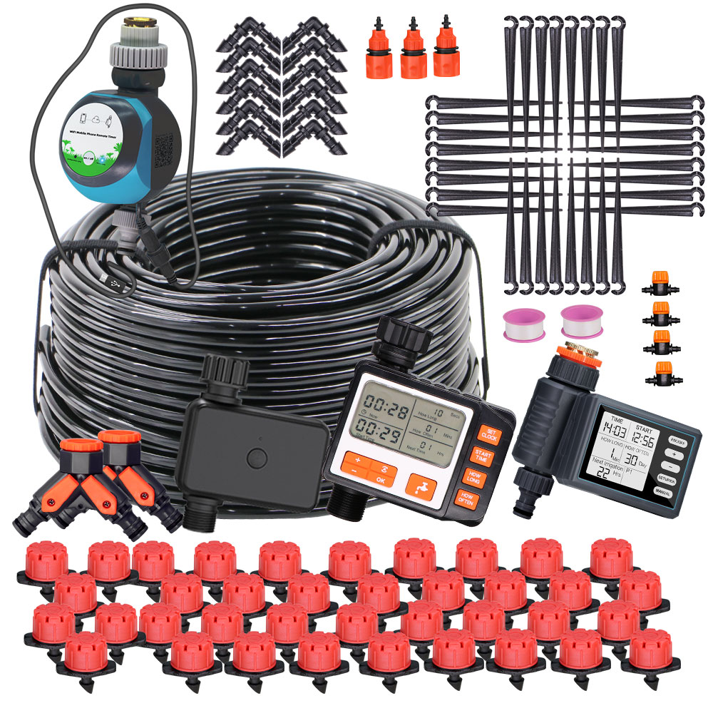 50-5m 1/4 ''Schlauch verstellb – Smart Garden Sprinkler System Bewertung und Preis