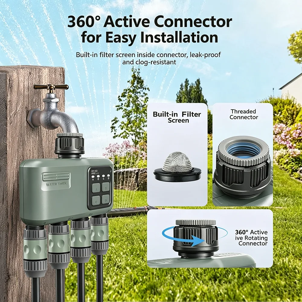 WLAN RF433 Smart Garten-Sprink – Smart Garden Lock Bewertung und Preis