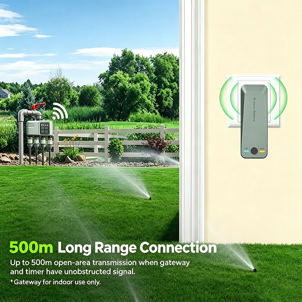 WLAN RF433 Smart Garten-Sprink – Smart Garden Lock Bewertung und Preis