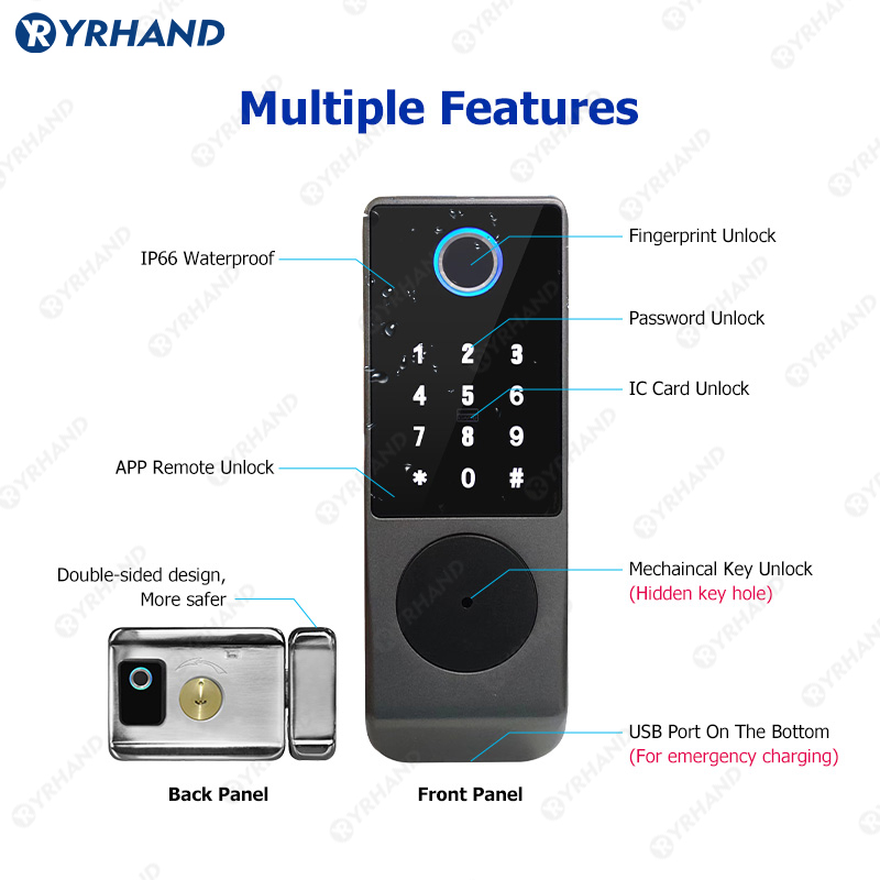 Tuya Smart Lock wasserdicht Wi – Smart Garden Lock Bewertung und Preis